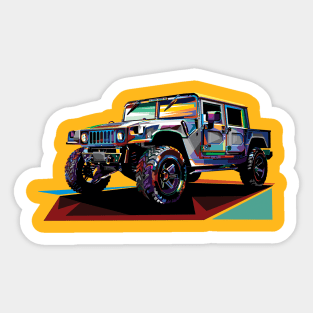 Hummer Humvee Offroad Sticker